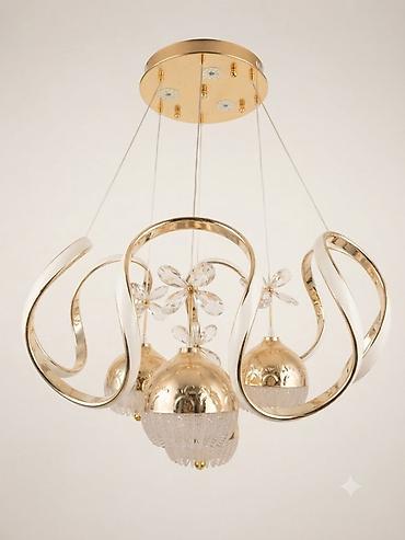 lustur ucuz: Çılçıraq, 3 lampa, Metal — 1