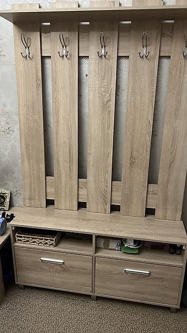 Гарнитуры для прихожей: Гарнитур для прихожей, Новый, Тумба, Вешалка, Обувница, МДФ, Самовывоз — 16