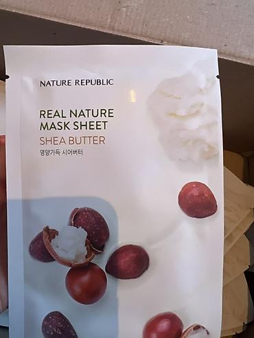 бепантен цена: Тканевая маска для лица Nature Republic Real Nature Mask Sheet Shea — 3