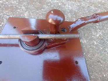 kvalitetne merdevine: Alat za savijanje armature ( pikerica ),osnovna ploča debljine 6 mm sa — 3