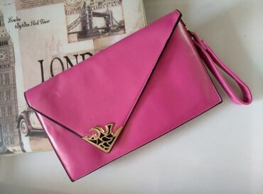сумочка клатч: Новый клатч, сумка ягодного цвета. отличный акцент в образе