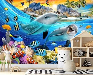 Ostali kućni dekor: NOVO 3D TAPETE CENA JE ZA JEDAN METAR KVADRATNI. Papirna 1400din jedan — 1