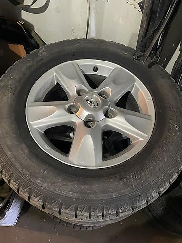 80 б4: Продаю Диски Тойота Ленд Крузер 200 R 18. Резина 265/60/18. 500$ — 1