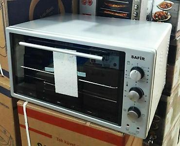 Duxovkalar: Duxovka Shafer, Elektrik, rəng - Boz, Ayrıca dayanan, Yeni — 3