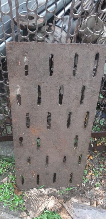 сварка сатылат бу: Литая чугунная колосниковая плита/решётка, размер 25×52 - Материал