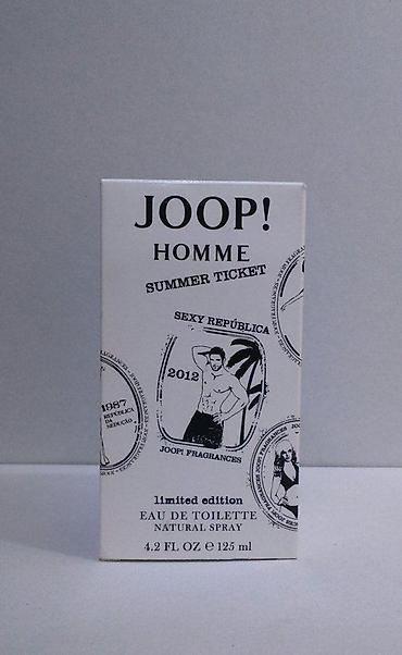 Parfemi: JOOP HOMME SUMMER TICKET EDT125ML TSTR | Joop Homme Summer Ticket — 3