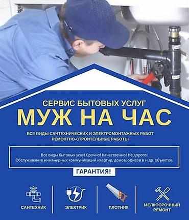 расценки: Мелкосрочные работы, Муж на час — 1