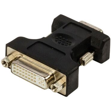 сетевые адаптеры openbox: Адаптер DVI (24 + 5 pin) - VGA (15 pin) (female - male)