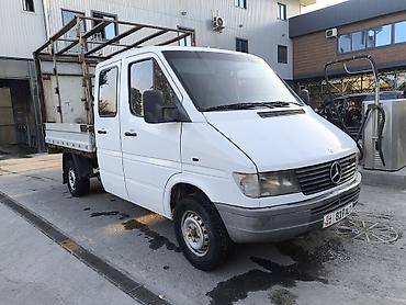 спрнтер бортобой: Mercedes-Benz Sprinter (дубль кабина 6 мест.) мотор 2.9 тди. тентке — 2