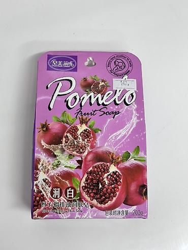 пилинг скраб: Мыло фруктовое Pomelo с гранатом - Тип: твердое мыло для лица и тела — 1