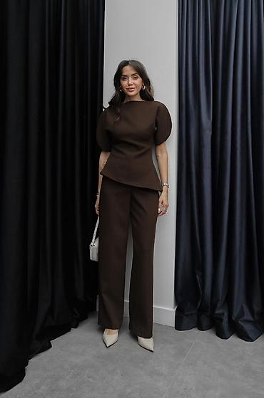 Kompleti: ✅Ženski dvodelni komplet – elegantna bluza i pantalone ✅3000 din S M — 10