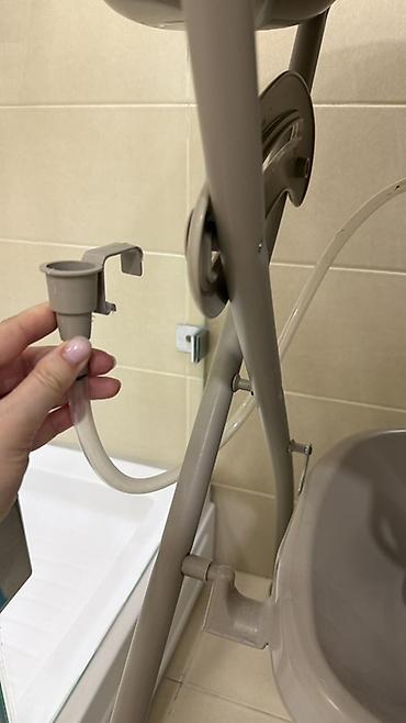 hamam rəfi: Cam markalı uşaq vanna seti – stendli - Ergonomik plastik vanna — 5