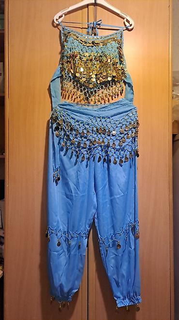 ballet universal: Костюм для восточных танцев (belly dance), бирюзовый Состав — 1