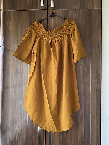 манго mango: Повседневное платье, Лето, Короткая модель, Вискоза, Бохо, S — 3