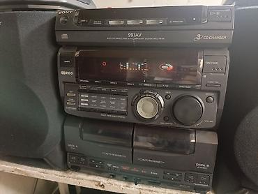 пульт динакорд: Музыкальный центр Sony MHC-991AV с акустикой Комплектация и модули: - — 1