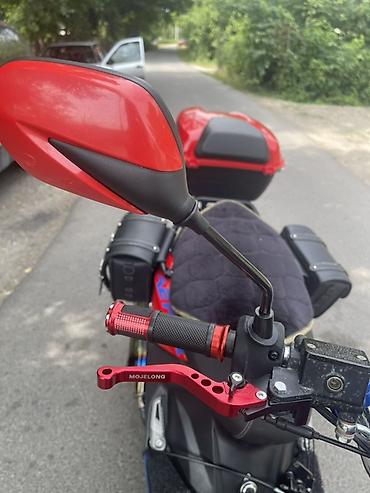 Скутеры: Скутер Yamaha (линейка Aerox/стайлинг), яркий тюнинг и туристическое — 7