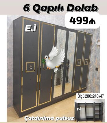 Dolablar: Yeni, Düz dolab, Qarderob, paltar dolabı
