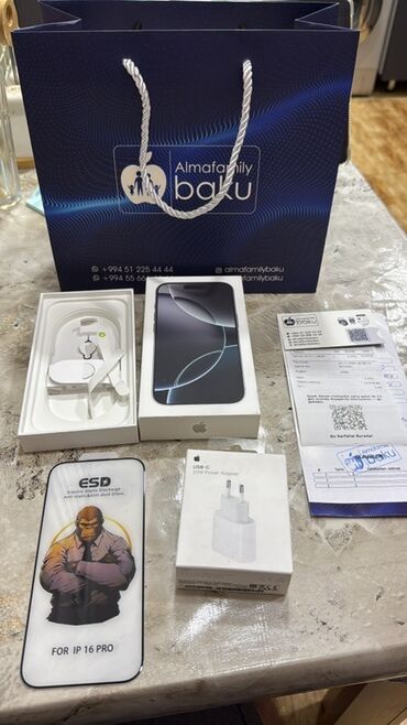 Apple iPhone: IPhone 16 Pro, 128 GB, Face ID -da lalafo.az — 1 Apple iPhone: IPhone 16 Pro, 128 GB, Face ID — 1