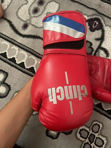 Кол каптар: Боксерские перчатки Clinch - Материал: Flex Leather (искусственная — 1