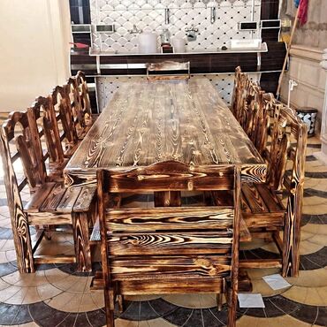 Bağ, çöl oturacaqları: Yeni, Plyaj, piknik stulu, Taxta, Azərbaycan — 2