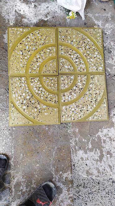 Beton plitələr: Yüksək səviyyədə Preslenmiş 500 marka sementle hazirlanmiş Tamet — 3