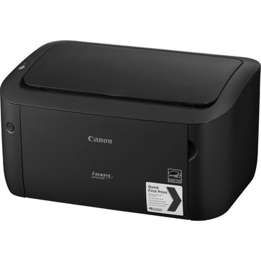katric satisi: Qara rəngdə olan Canon i-SENSYS LBP6030 lazer printeri. Bu printer ev
