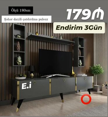 tv altliq: *TV stend 179AZN💥* ✔️Rəng seçimi var *Çatdırılma və quraşdırılma