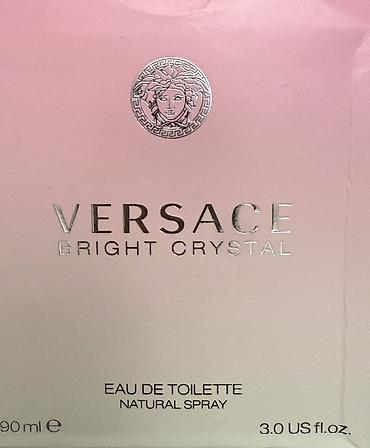 versace bright light: Versace Bright Crystal – Eau de Toilette, Natural Spray. Həcm: 90 ml — 1