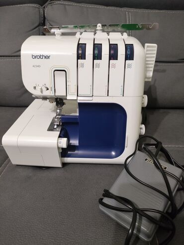 ceklerin qiymeti: Tikiş maşını Brother, Overlok, 4 saplı