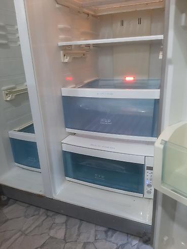 vita satışı: Ikili qapılı Side-by-Side soyuducu - Ön paneldə qara şüşə effektli — 3