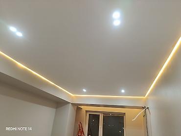Парящие потолки под ключ в Бишкеке! Из гипсокартона + LED‑подсветка + at lalafo.kg Парящие потолки под ключ в Бишкеке! Из гипсокартона + LED‑подсветка +