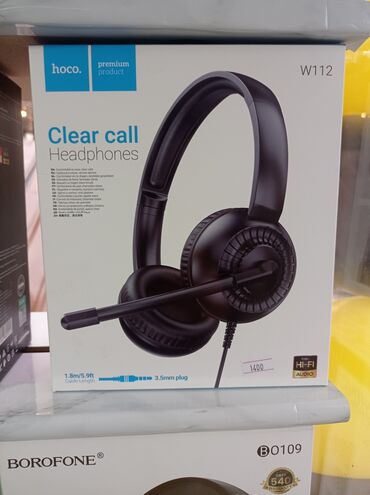 купить игровые наушники с микрофоном: Каптама, Hoco, Жаңы, Кыймылга келтирчүүчү, Классикалык