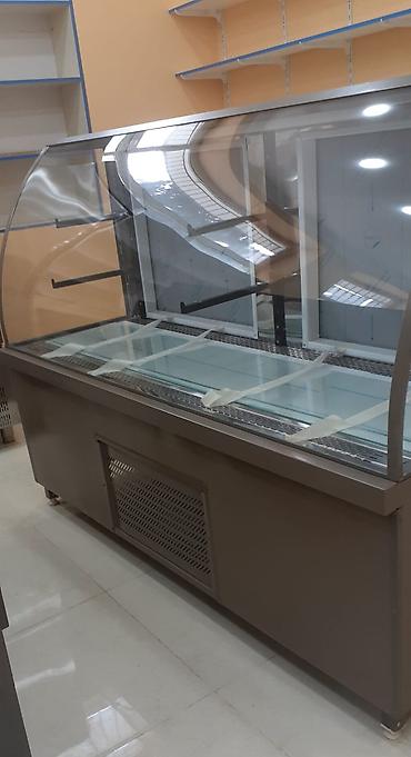 Soyuducu avadanlığı: Yeni şirniyyat vitrin soyuducu 800 Azn. Olchu 1.75. Unvan Baki — 2
