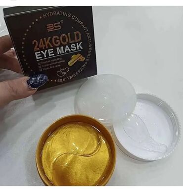 agiz maskasi v Azərbaycan | QAYNAQ APARATLARI: Hydrogel Paci 24K Qızıl kollagen göz maskası 60 əd. Hidrogel