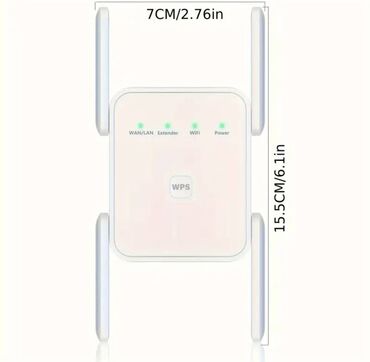 Modemlər və şəbəkə avadanlıqları: Wifi siqnal guclendiriciler OEKE firmasi 1200Mbps Dual Band Wi-Fi — 9