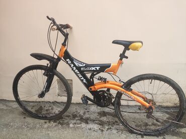 26 liq velosiped satilir: Горный велосипед Rambo, 26"