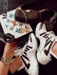 Women's Sneakers and athletic shoes: Louis Vuitton, 41, bоја - Šareno — 11