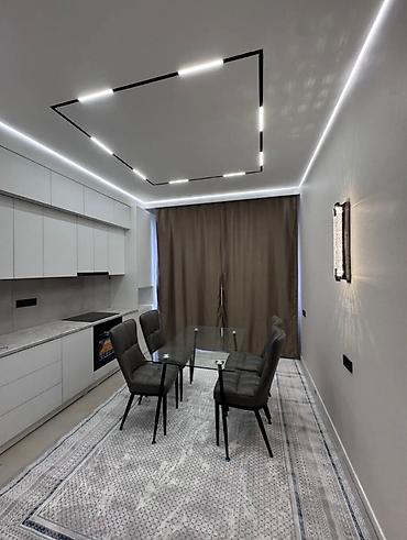 56: 2 комнаты, 55 м², Асанбай мкр Элитка, 14 этаж, Дизайнерский ремонт — 5