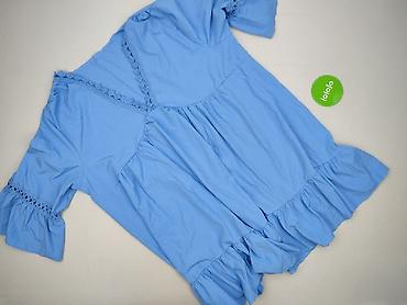 bluzki boho: Bluzka damska, rozmiar 5XL — 2