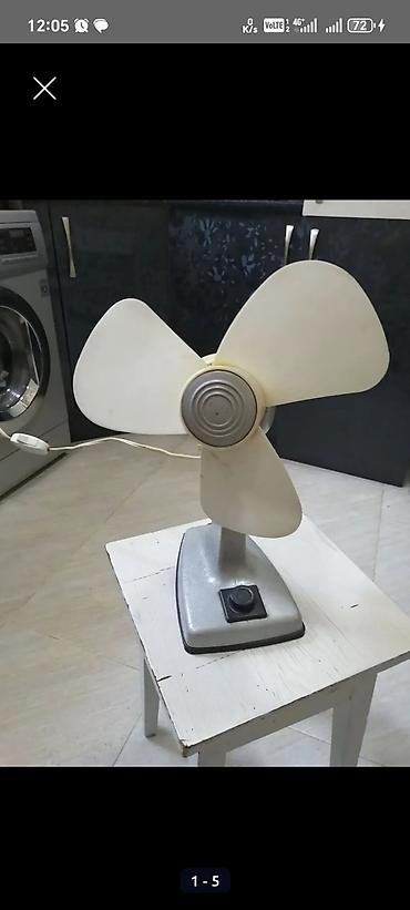 ventilyator satilir: Məhsul: Masaüstü elektrik ventilyatoru Təsvir: - Sovet istehsalı — 1