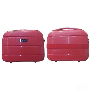 Gözəllik və sağlamlıq: Kosmetik çantaUzunluq: 30 sm En: 24 sm Dərinlik: 14 sm (çamadandırsa) — 6