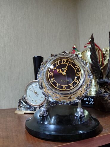 песочные часы: Хрустальные механические часы Маяк СССР .В идеальном рабочем