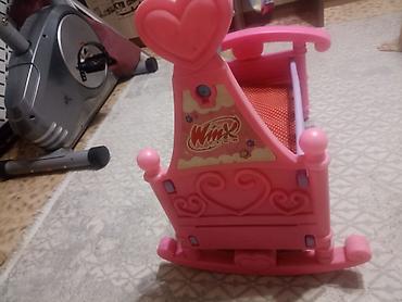 Люльки: Игрушечная для кукол Winx - Тематика: Winx Club, яркие наклейки с — 2