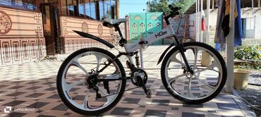 Горный велосипед, Рама XL (180 - 195 см), Алюминий, Корея, Б/у