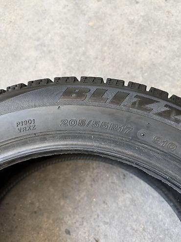 2055517: Шины 205 / 55 / R 17, Зима, Б/у, Пара, Легковые, Япония, Bridgestone — 3