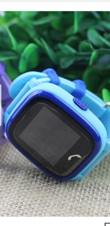 smart saat satilir: İşlənmiş, Smart saat, Wonlex, Sim kart, rəng - Mavi