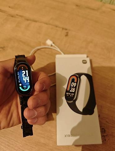 mi band 9: Xiaomi Smart Band 8 fitnes qolbağı - Rəngli AMOLED ekran — 1