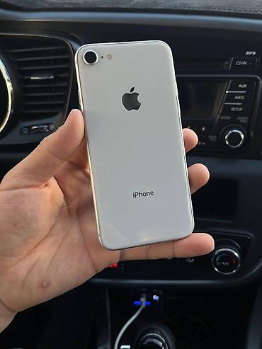 iphone s5: IPhone 8, Б/у, 64 ГБ, Белый, 100 % — 1