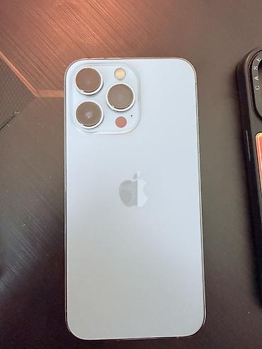 Apple iPhone: IPhone 13 Pro, Б/у, 128 ГБ, Blue Titanium, Защитное стекло, 86 % — 3