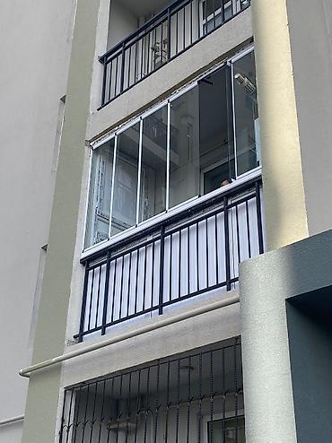 şeyf qapi: Cam balkon, foto sell qapılar, duş kabinə pvc qapı pəncərə sürmə — 4